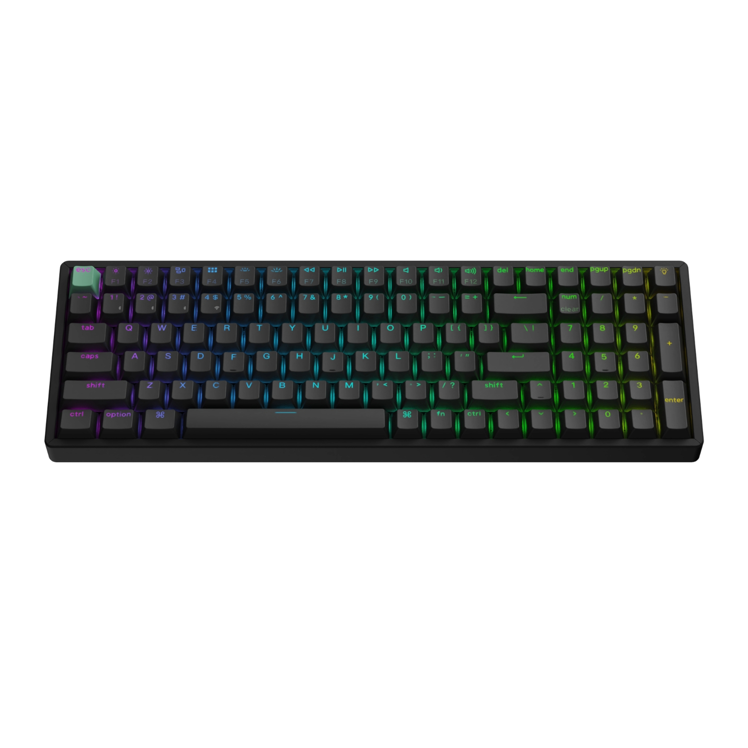 Keychron K4 HE 96% Magnetic Switch Hot-Swap RGB Wireless Keyboard – Black - Image 3