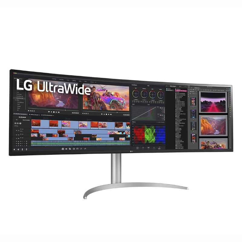 LG UltraWide 49" Dual-QHD IPS Curved Monitor 144Hz with USB-C incl Speakers - Image 3