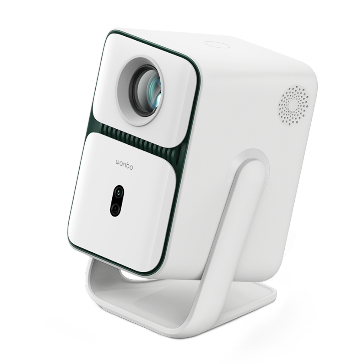 Wanbo T2 Ultra – 1080P 500ANSI Android 11 Smart Home Theatre Projector – White - Image 3