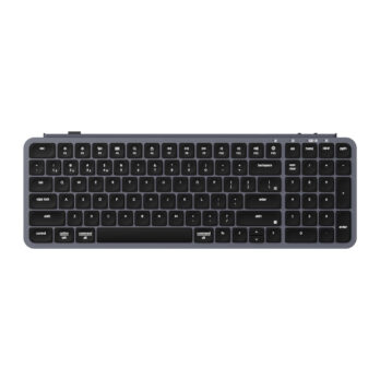 Keychron B2 Pro Ultra-Slim 96% Wireless Keyboard - Space Gray