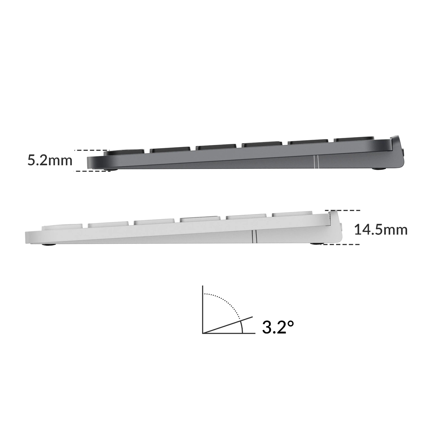 Keychron B6 Pro Ultra-Slim 100% Wireless Keyboard – Retro Red - Image 3