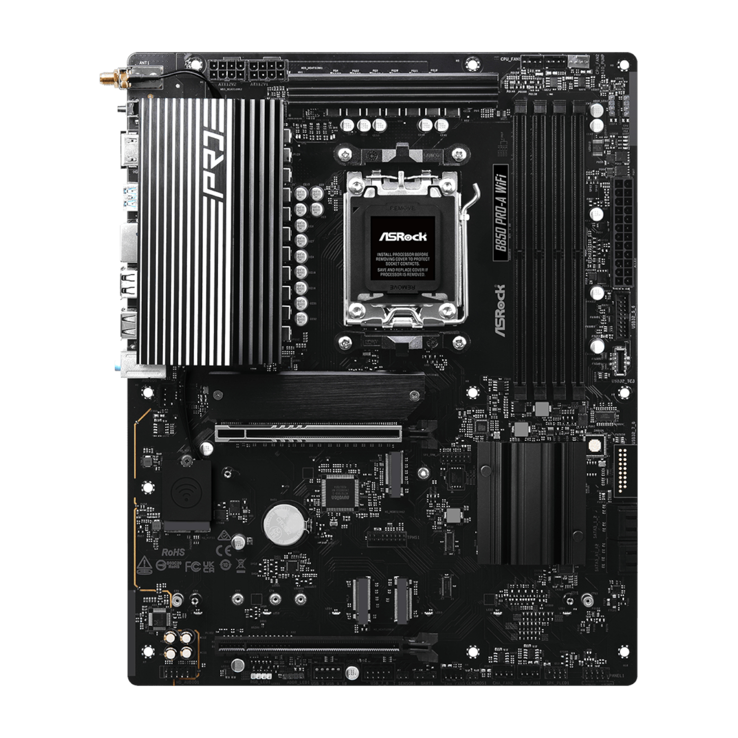 ASRock B850 Pro-A Wi-Fi AM5 ATX Motherboard - Image 2