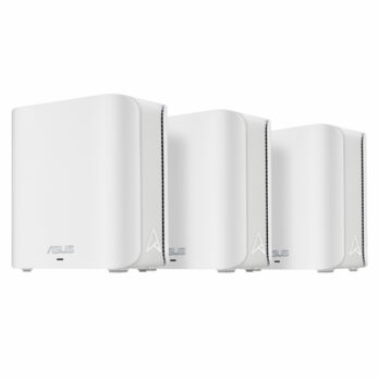 ASUS ZenWiFi BD4 WiFi 7 Dual-Band AiMesh Router (3-Pack) – White