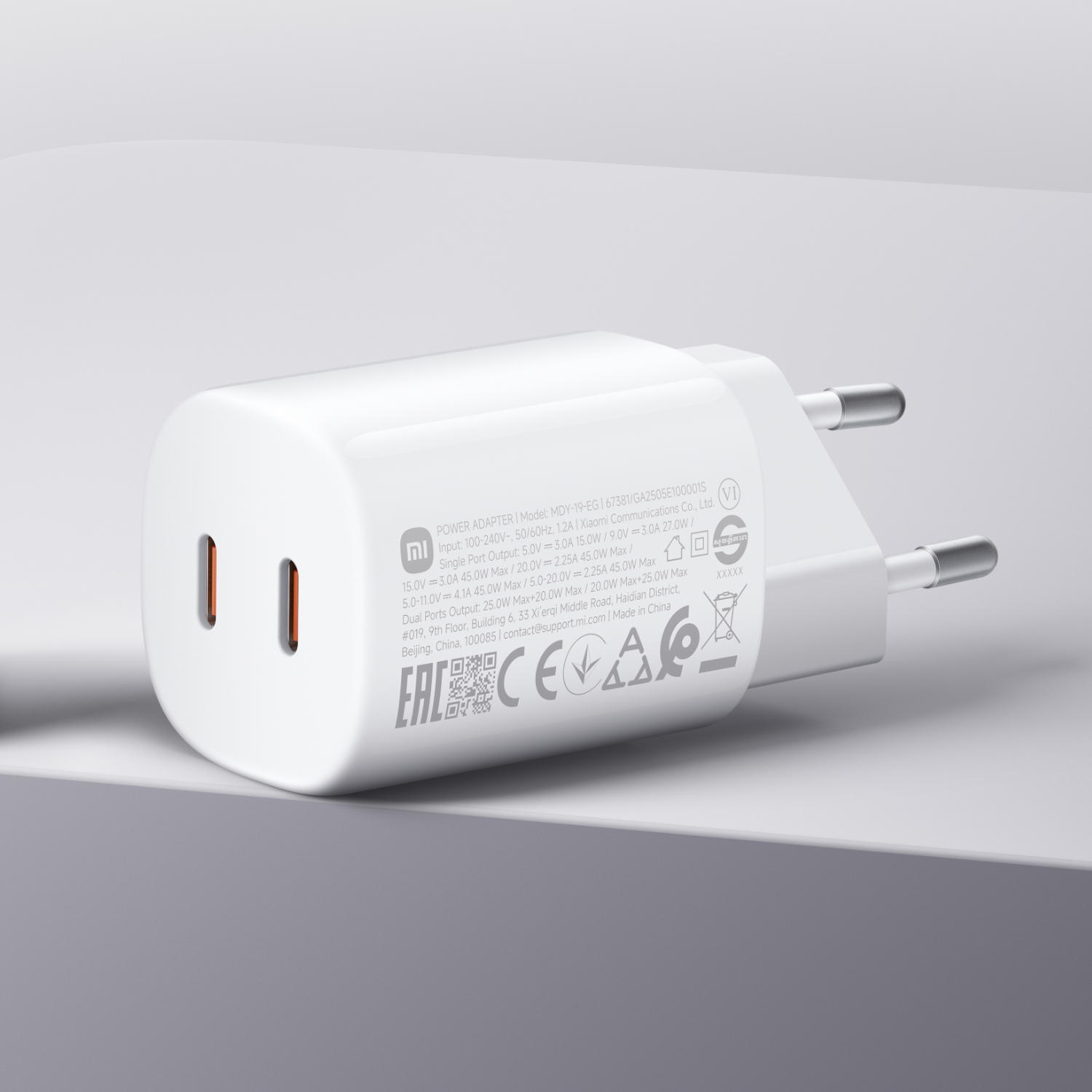 Xiaomi 45W Nano Turbo Power Adapter (2 port) - Image 5