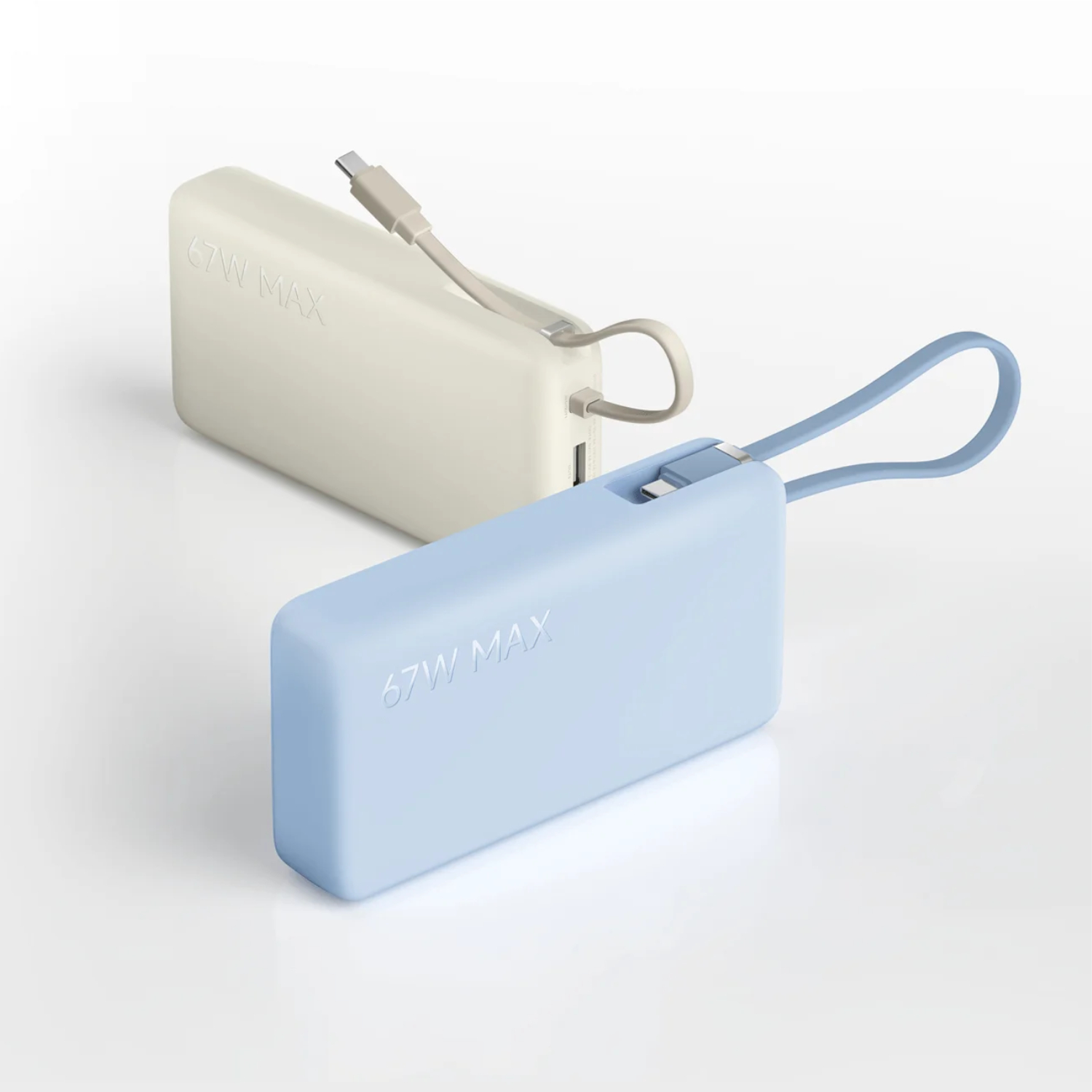Xiaomi 67W Power Bank 20000mAh (Integrated Cable) - Tan - Image 4