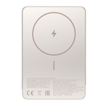 Xiaomi Super Slim Magnetic Power Bank 5000 - Gold