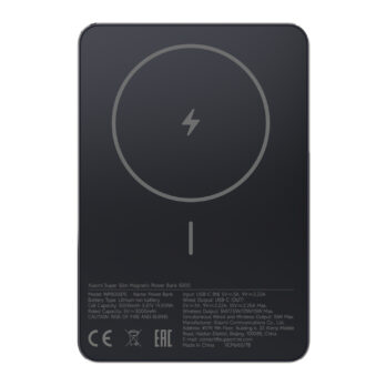 Xiaomi Super Slim Magnetic Power Bank 5000 - Black