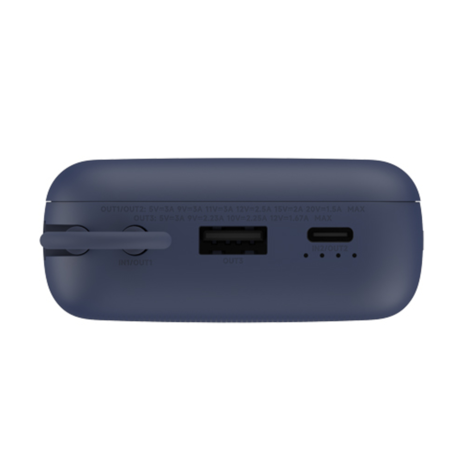 Xiaomi 33W Power Bank 20000mAh (Integrated Cable) – Blue - Image 5