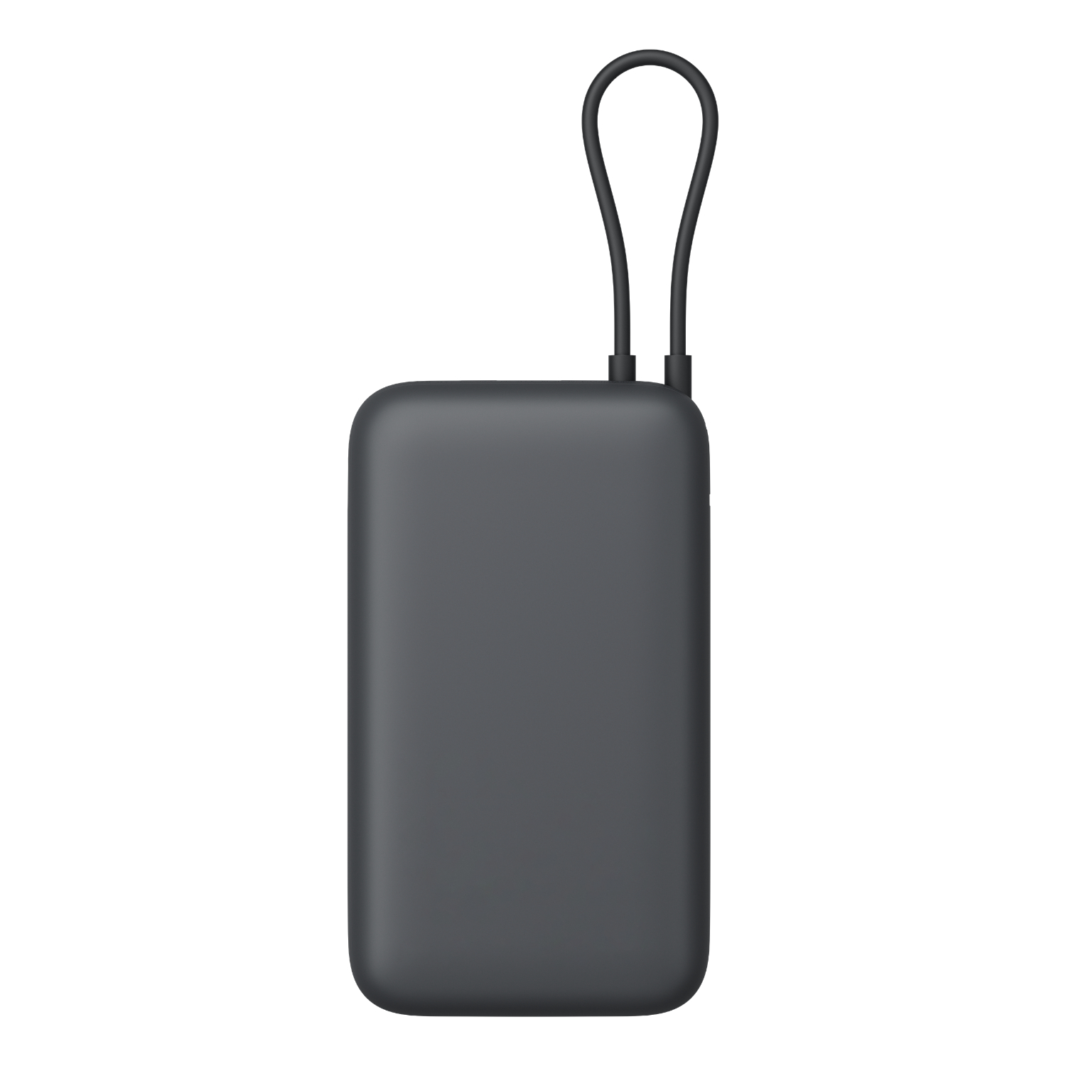 Xiaomi Power Bank 20000mAh (Integrated Cable) - Dark Grey - Image 4