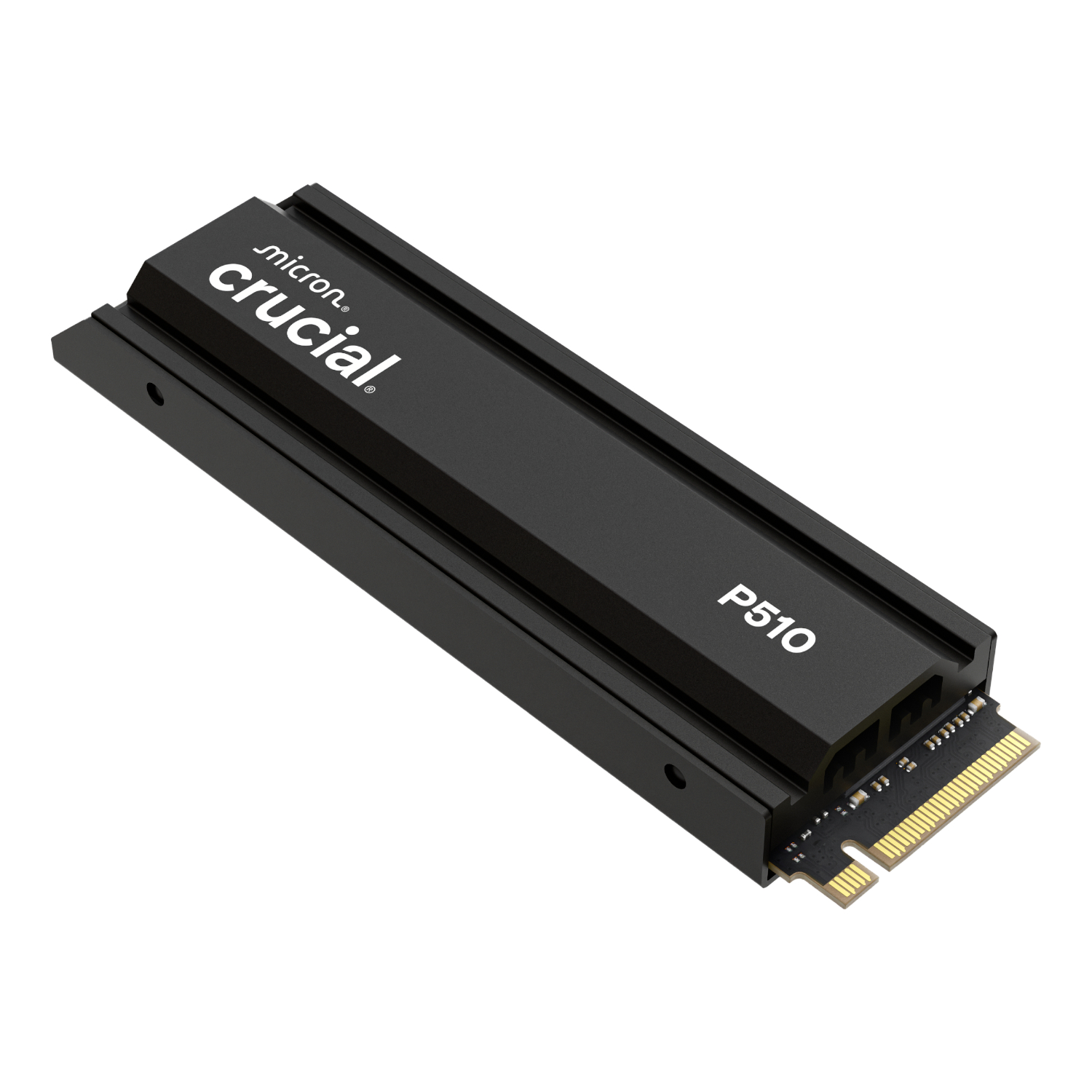 Crucial P510 1TB M.2 Gen5 with Heatsink NVMe 3D NAND SSD - Image 2
