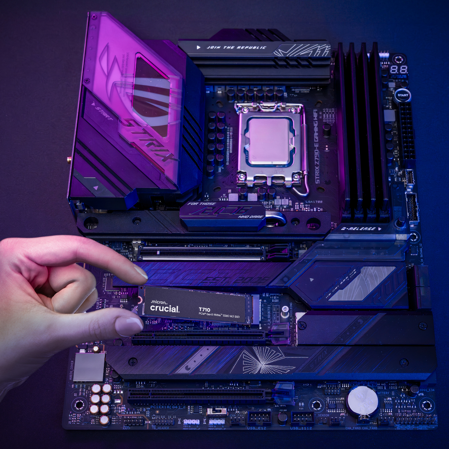 Crucial T710 1TB M.2 NVMe Gen5 NAND SSD - Image 6