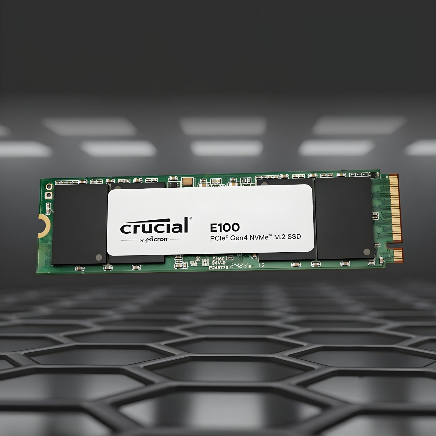 Crucial E100 2TB PCIe Gen4 2280 NVMe M.2 SSD - Image 5