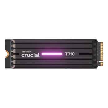 Crucial T710 2TB M.2 NVMe Gen5 NAND SSD with Heatsink