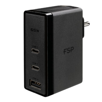 FSP 65W PD 2-Prong USB Type-C Power Adapter