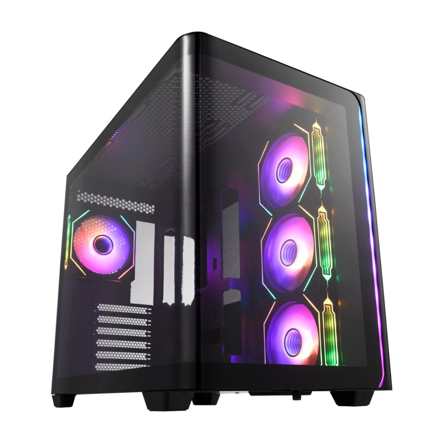 FSP M580 ATX Gaming Chassis and HV Pro 650W Power Supply Bundle - Image 2
