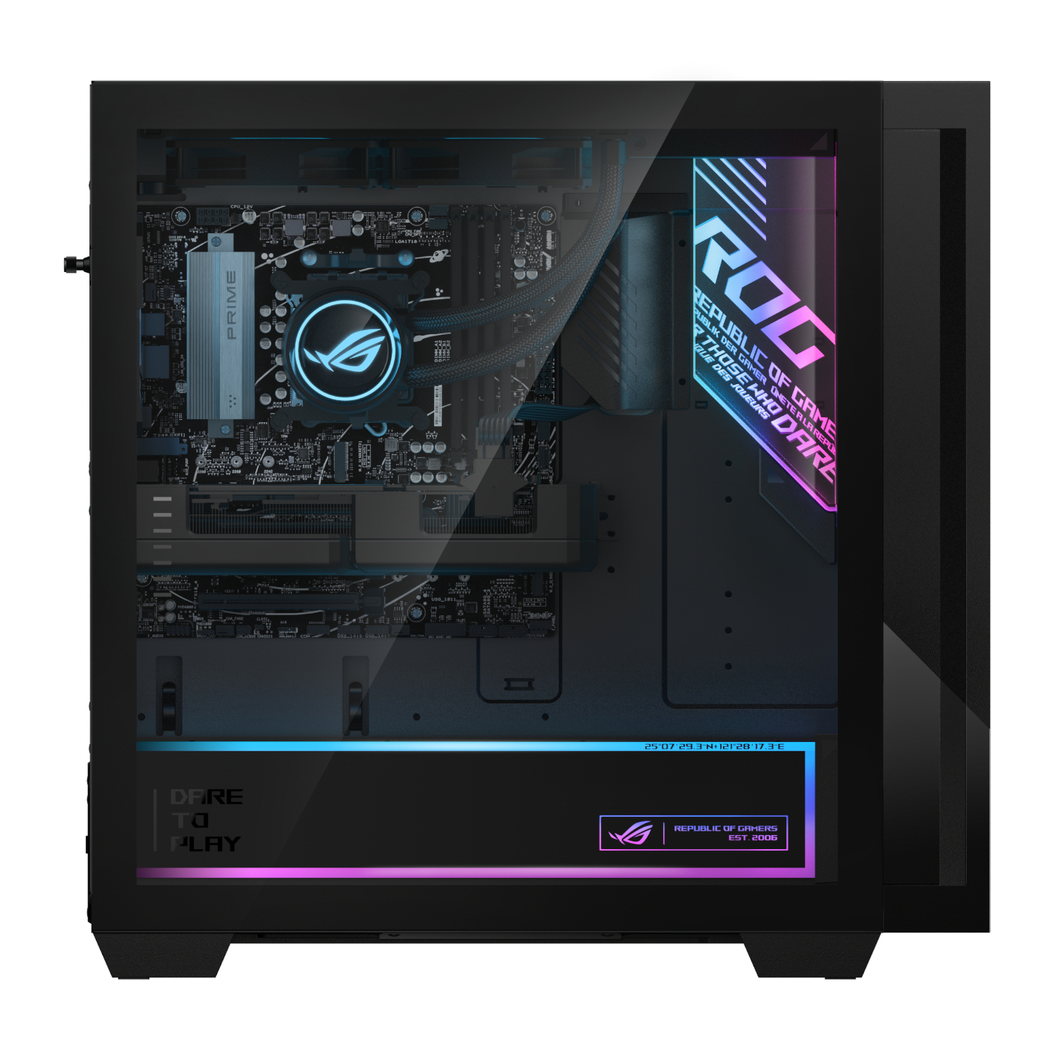 Asus ROG G700 Gaming Desktop Tower | Ryzen 7 9700X | 32GB DDR5 | RTX 5070 | 1TB SSD | Windows 11 - Image 3