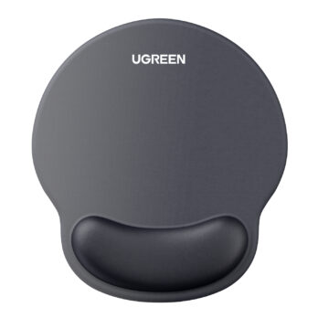 UGREEN LP668 Ergonomic Mousepad with Wrist Rest (220 x 245 mm) - Black