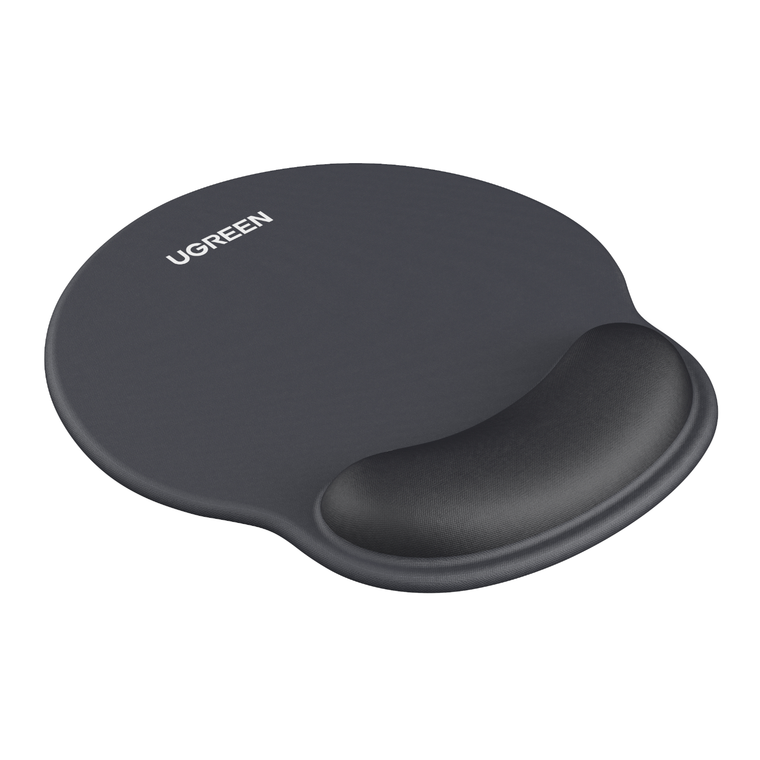 UGREEN LP668 Ergonomic Mousepad with Wrist Rest (220 x 245 mm) - Black - Image 2