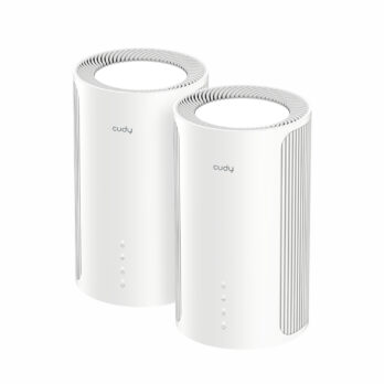 Cudy BE11000 Wi-Fi7 Tri-band Mesh Wi-Fi System (2 Pack)-White