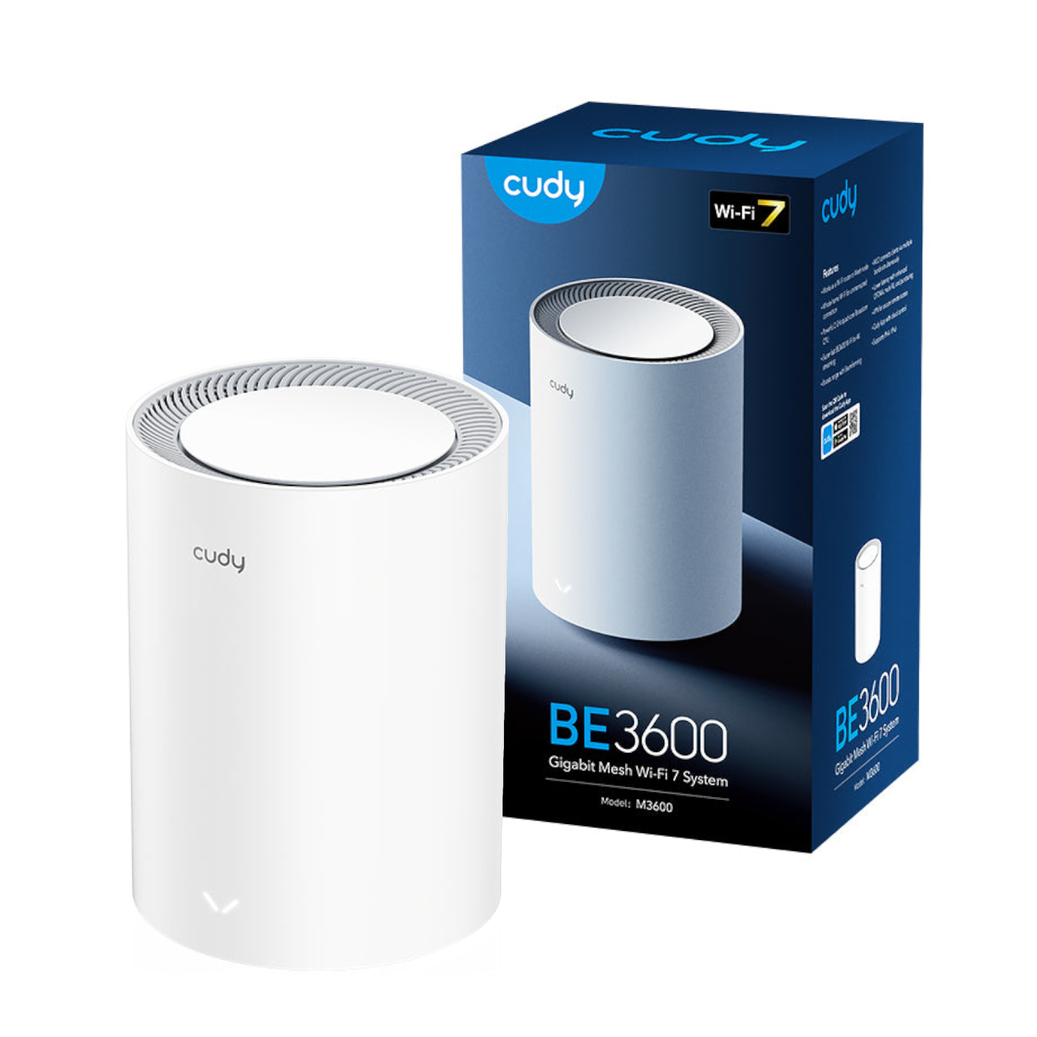 Cudy BE3600 Gigabit Mesh Wi-Fi 7 System (M3600) - 1 Pack - Image 5