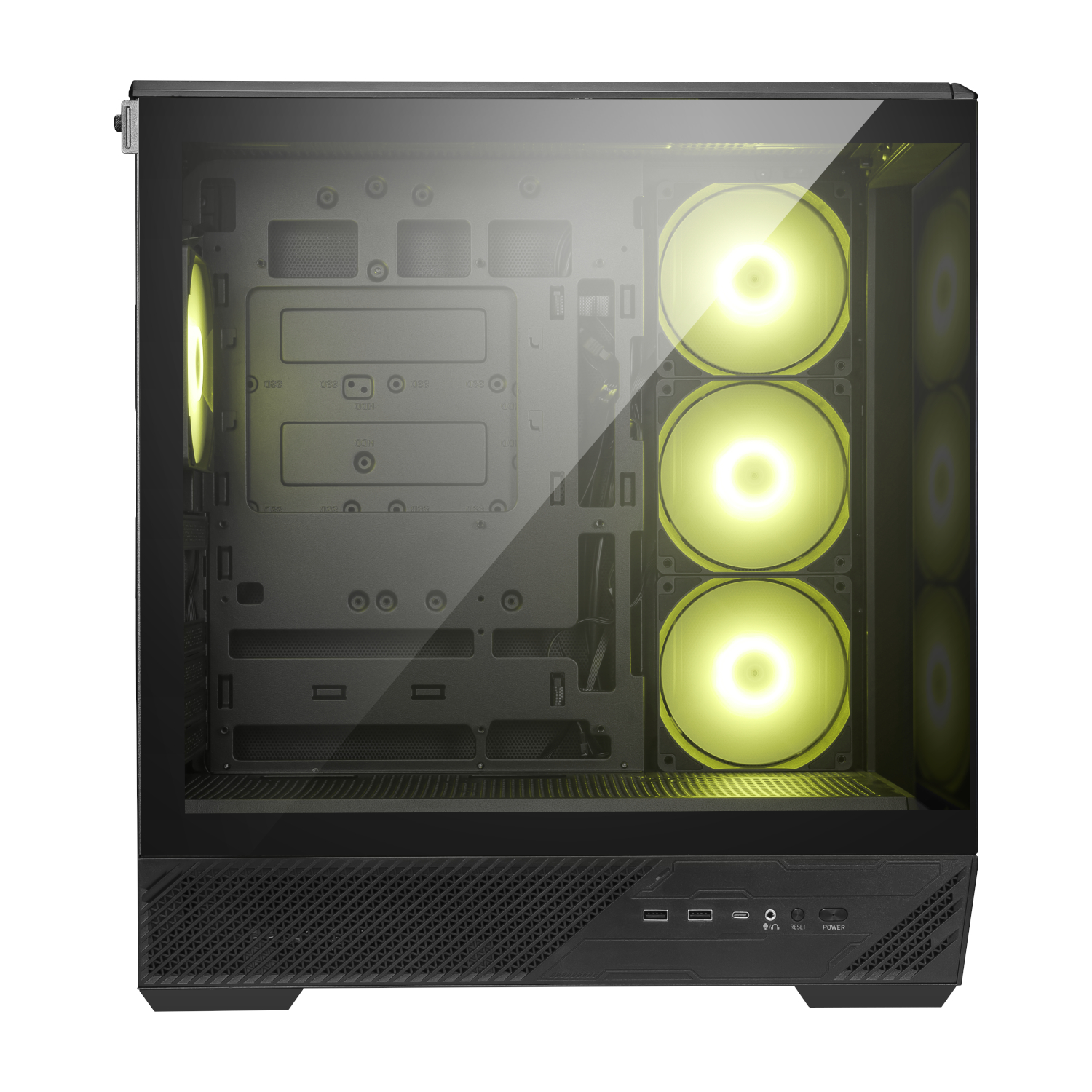 MSI MAG PANO 130R PZ ATX Gaming Chassis - Black - Image 6