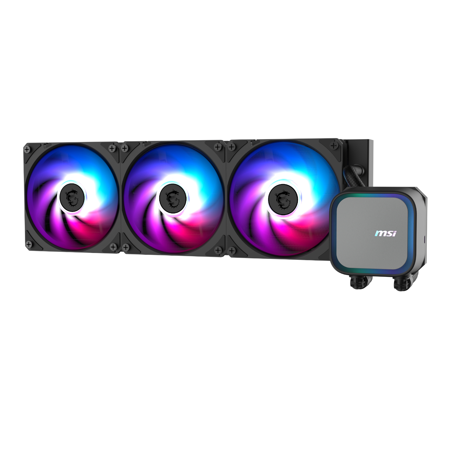 MSI MAG Coreliquid A13 360 AIO Liquid CPU Cooler - Black - Image 3