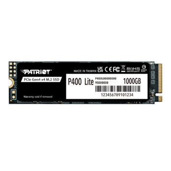 Patriot P400 Lite 1TB M.2 PCIe Gen 4 x4 NVMe SSD