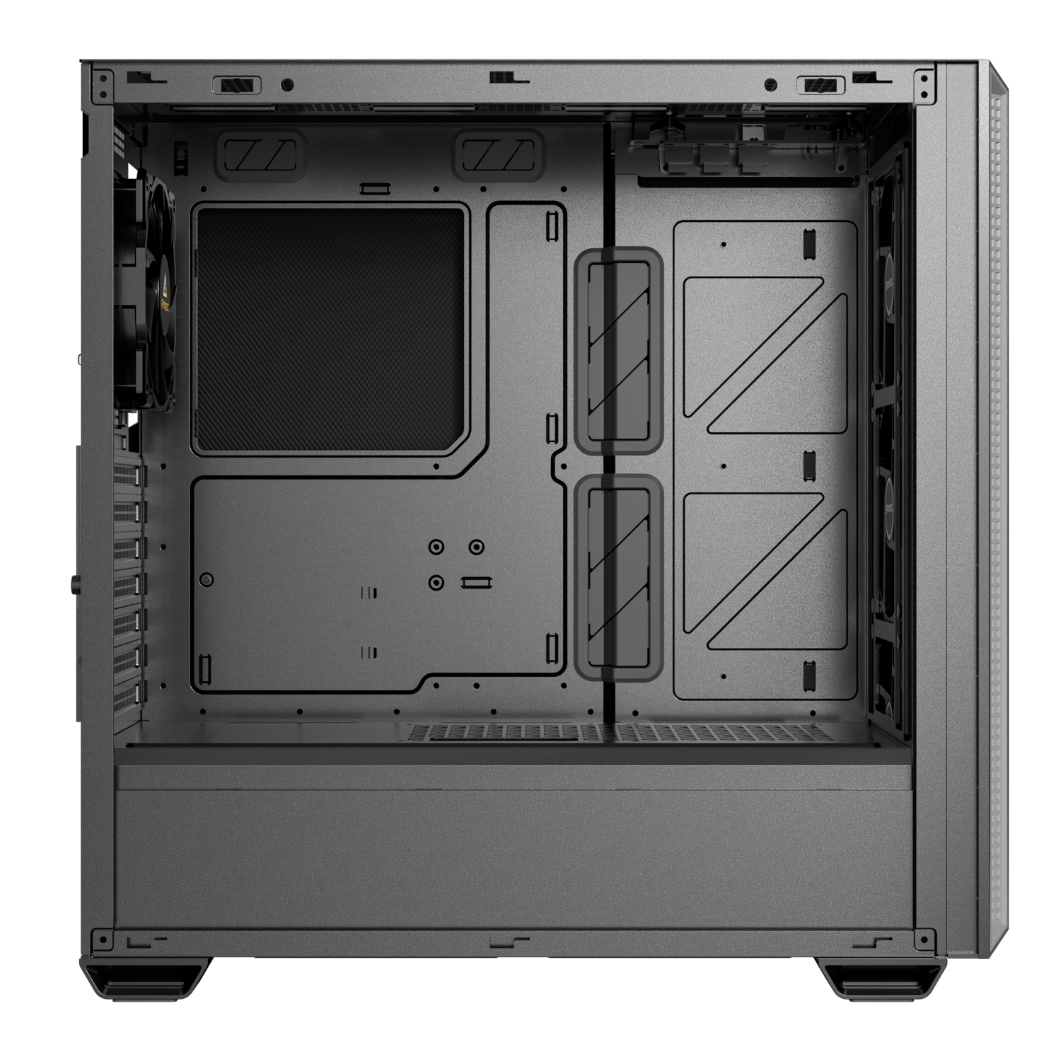 Antec P7 S ATX Mid Tower Chassis - Black - Image 4