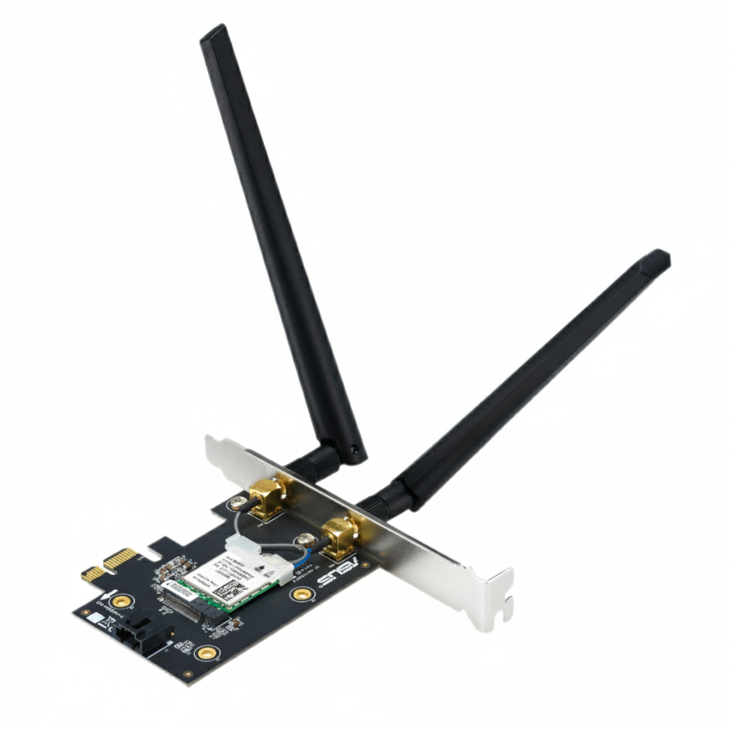 ASUS  Wi-Fi 7 Tri-Band PCIe Wireless Adapter with Bluetooth 5.4 – Black - Image 5