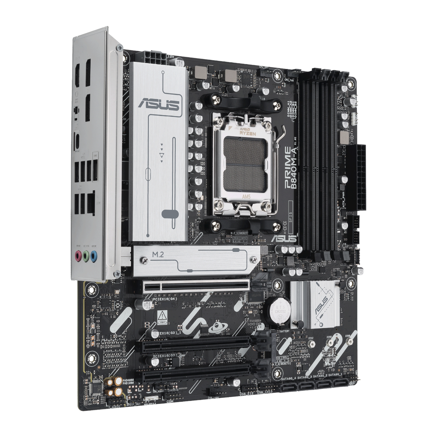 Asus PRIME B840M-A-CSM AM5 Micro ATX Motherboard - Image 3