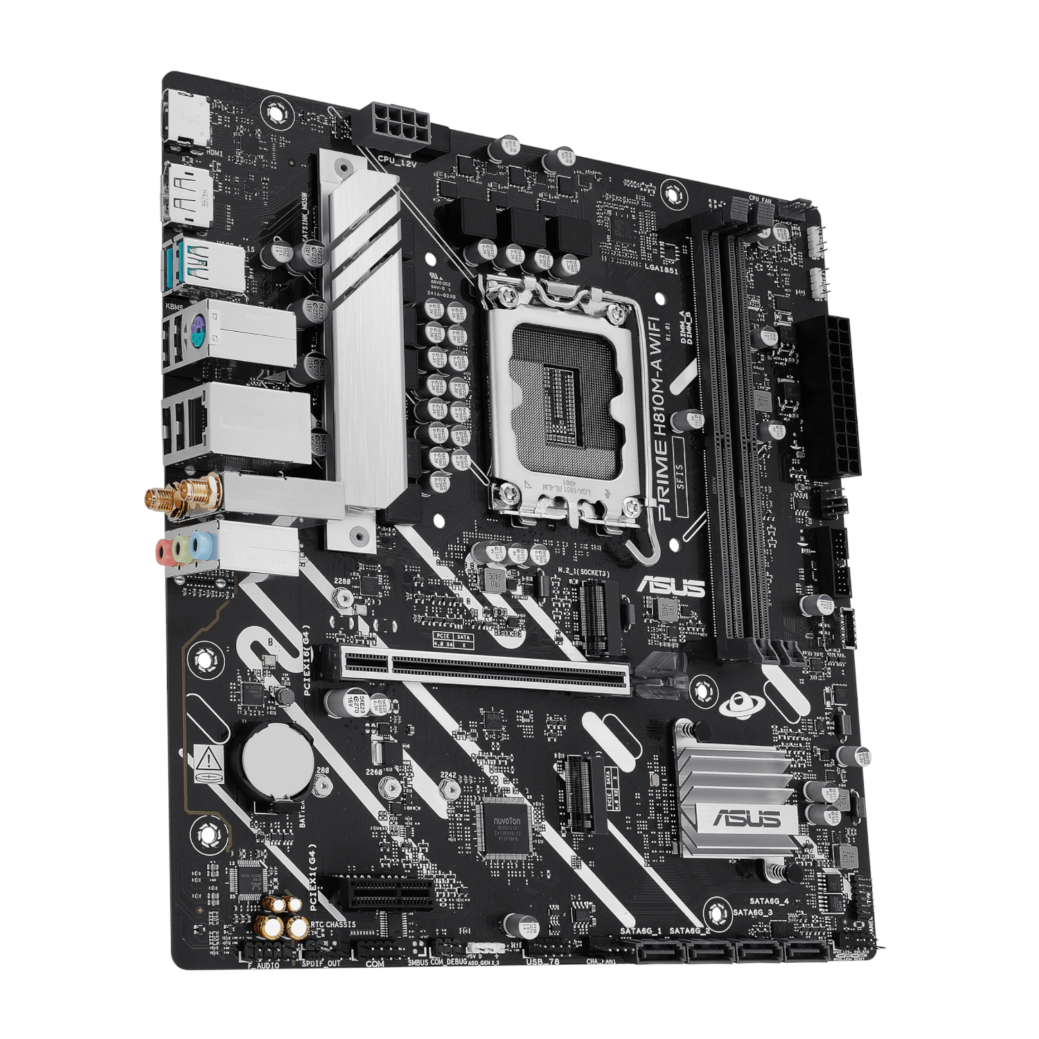 Asus PRIME H810M-A WIFI LGA1851 Micro ATX Motherboard - Image 3