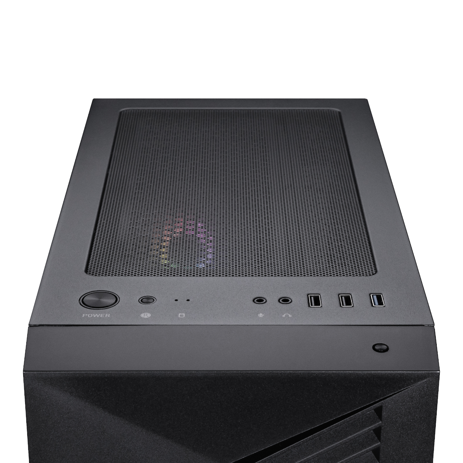 MSI PRO FORGE M050A Micro-ATX Gaming Chassis - Black - Image 5