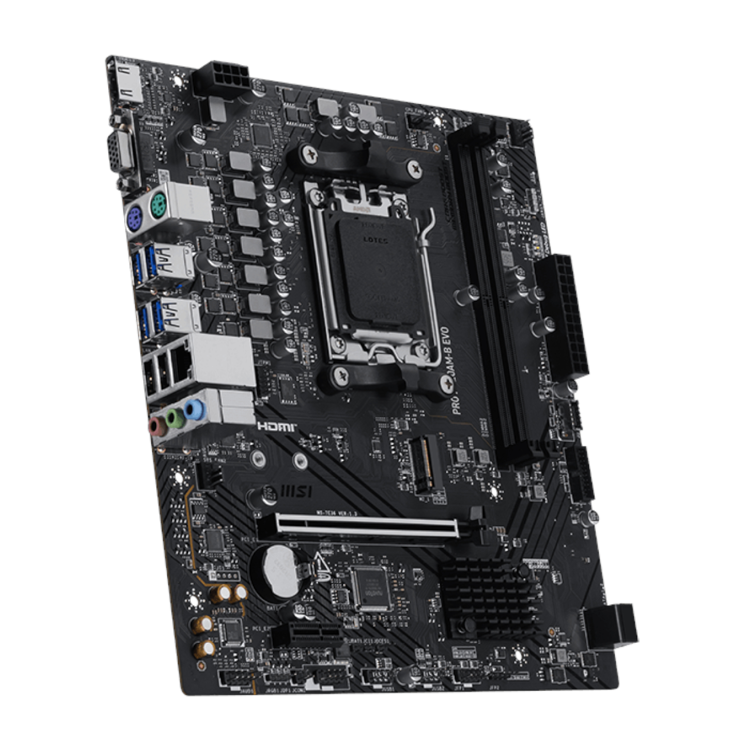 MSI PRO A620AM-B EVO AM5 M-ATX Motherboard - Image 3