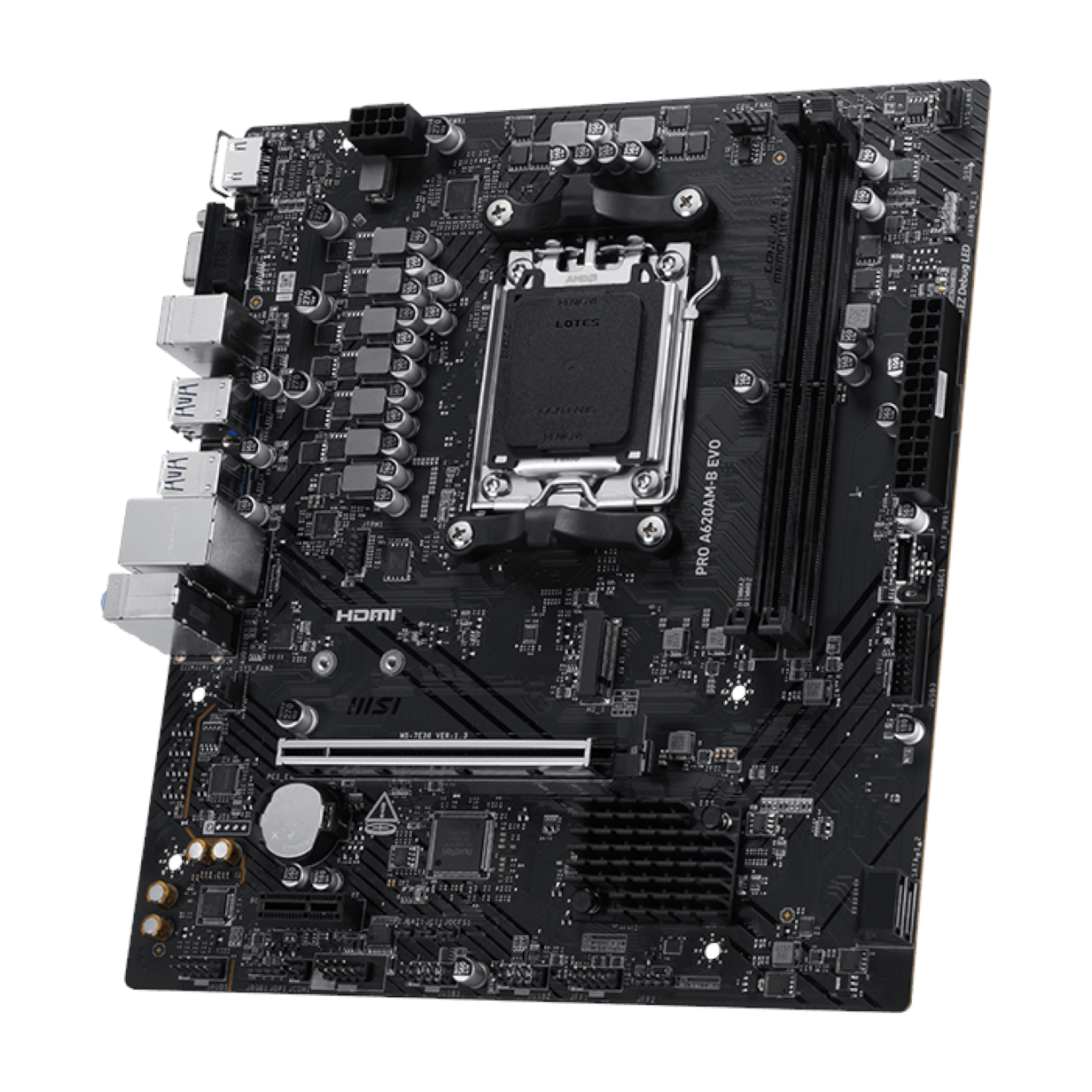 MSI PRO A620AM-B EVO AM5 M-ATX Motherboard - Image 4
