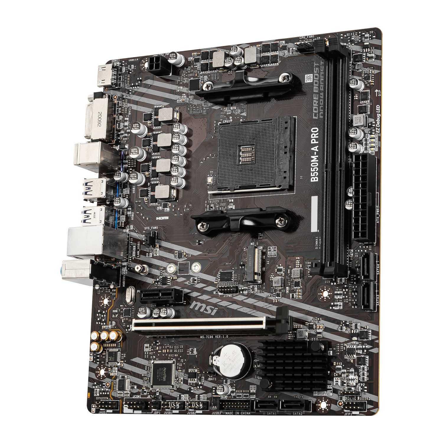 MSI B550M-A Pro AM4 M-ATX Motherboard - Image 4