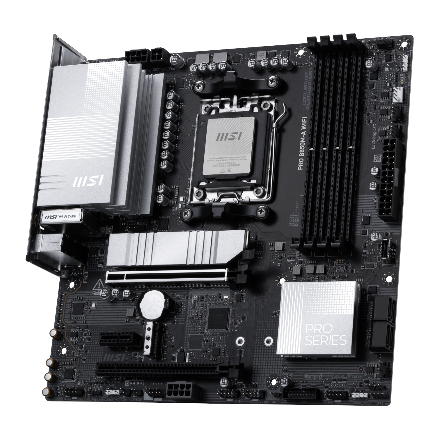 MSI PRO B850M-A WIFI AM5 DDR5 M-ATX Motherboard - Image 4