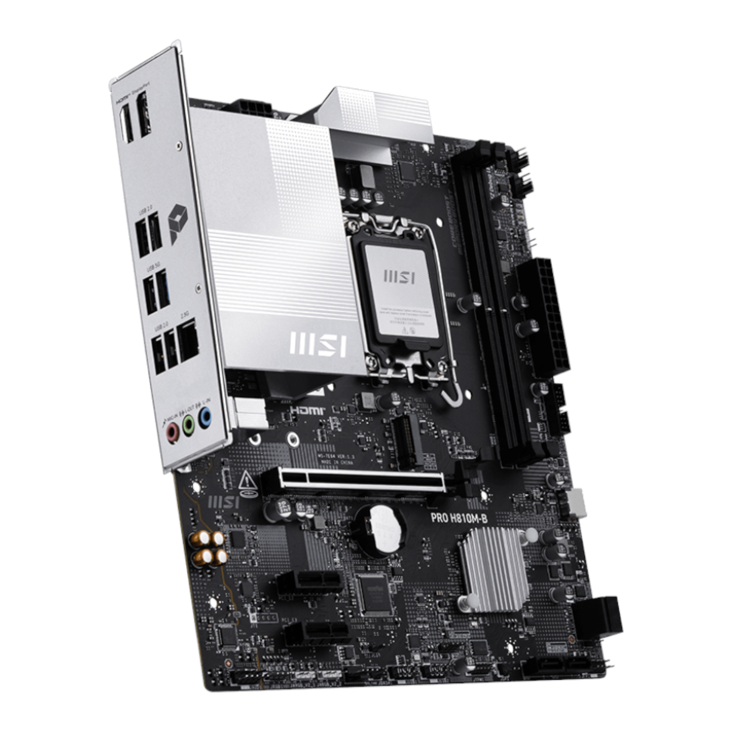 MSI H810M-B PRO LGA1851 M-ATX DDR5 Motherboard - Image 3