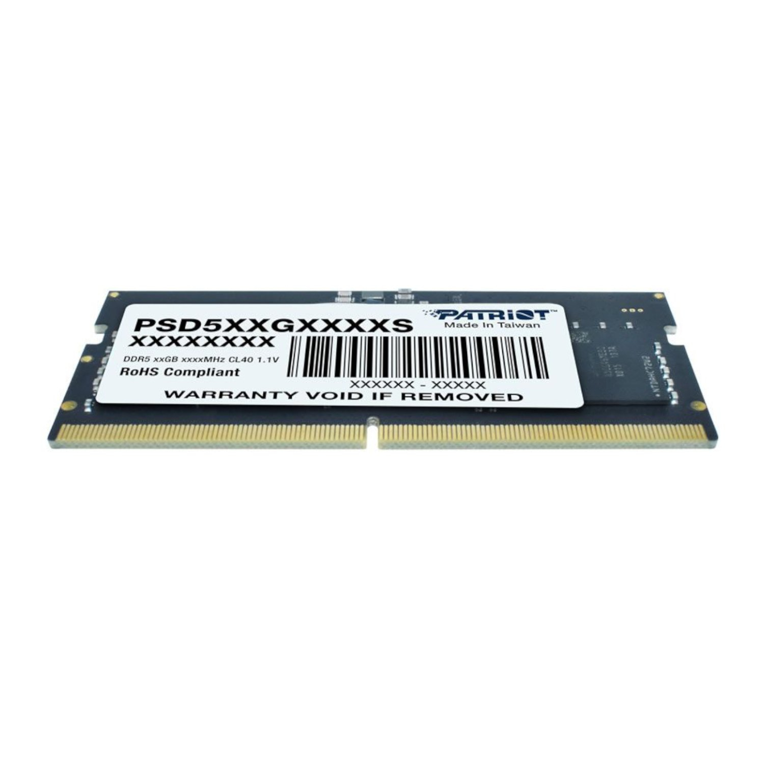 Patriot Signature Line 8GB 5600MHz DDR5 SODIMM Notebook Memory - Image 4