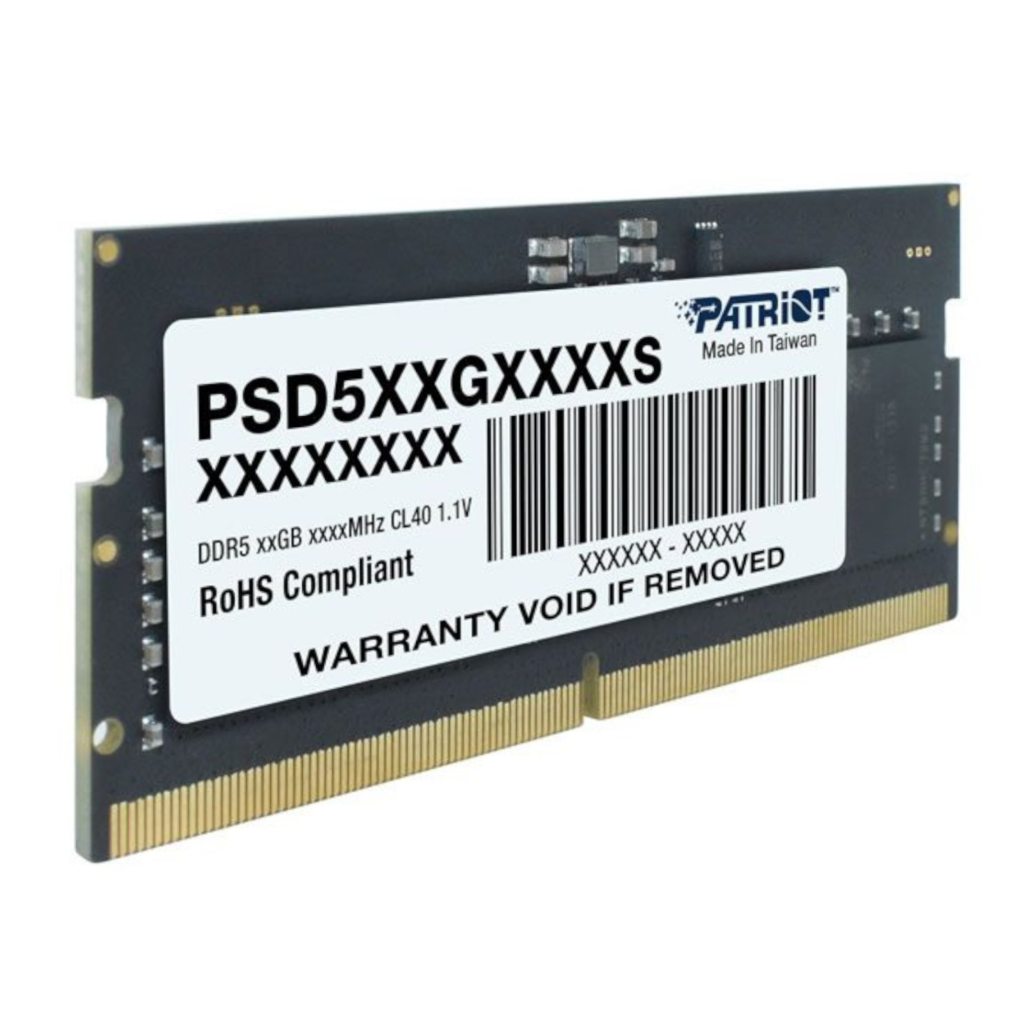 Patriot Signature Line 8GB 5600MHz DDR5 SODIMM Notebook Memory - Image 3