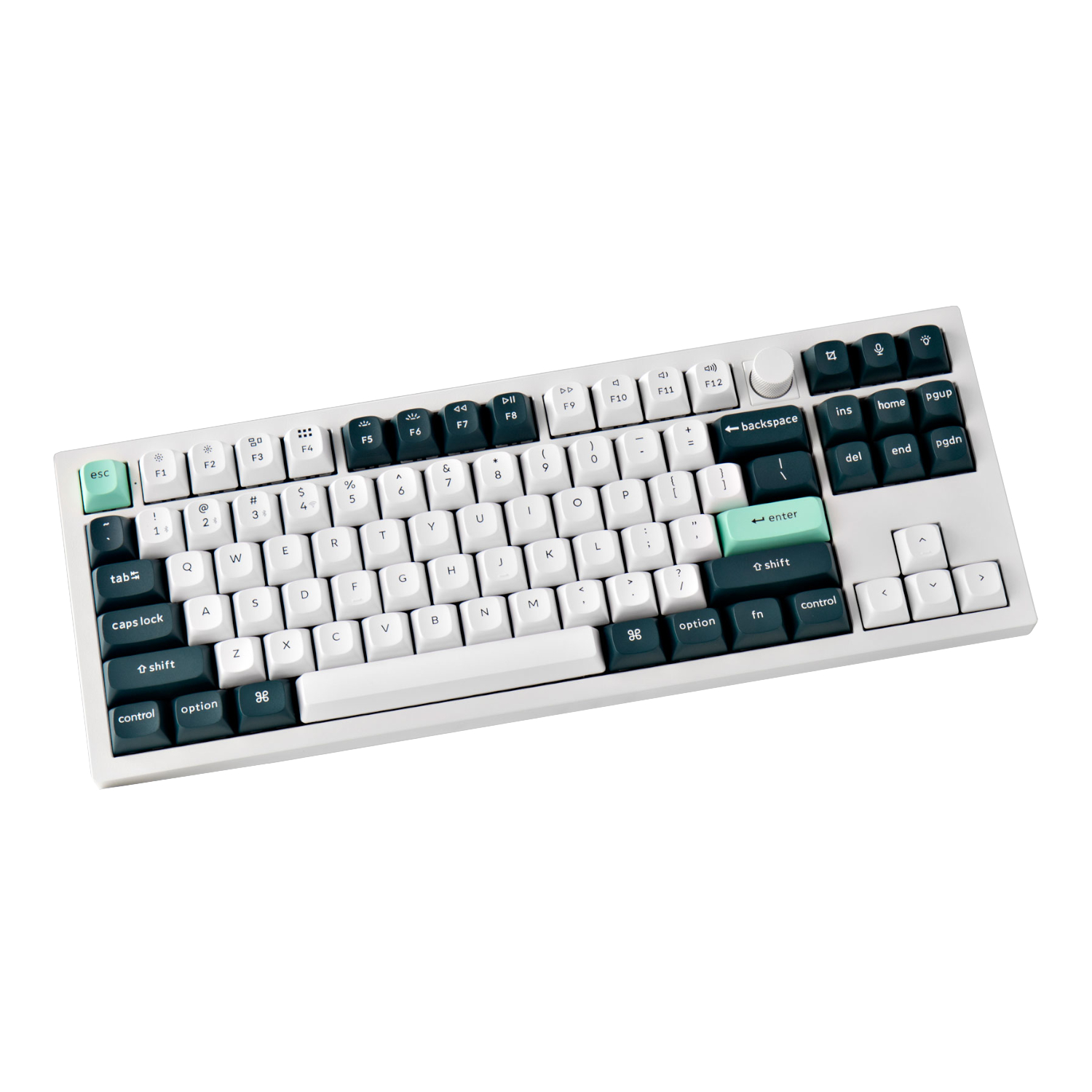 Keychron Q3 HE QMK 80% Wireless Custom Mechanical Keyboard (Nebula Switch) - Shell White - Image 3