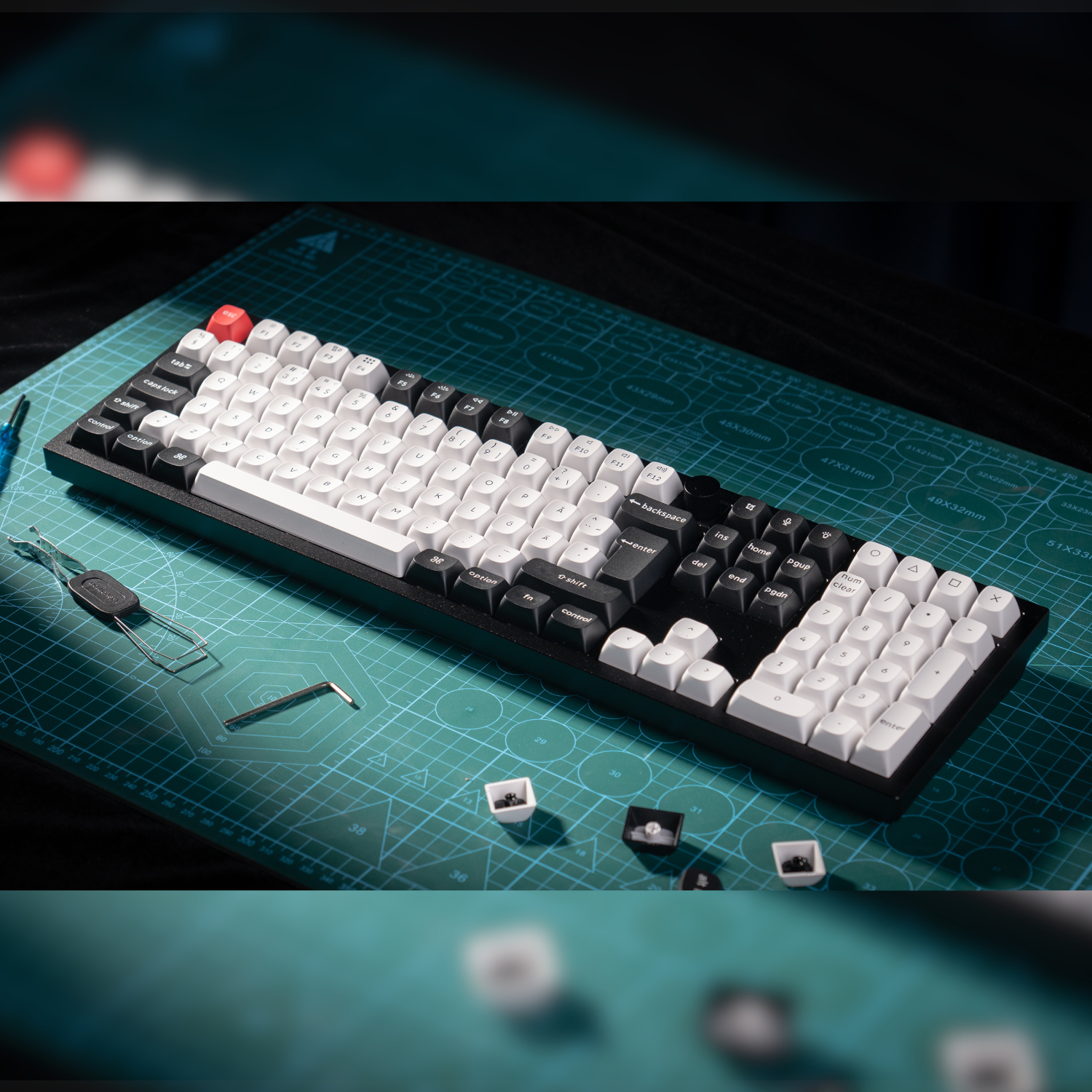 Keychron Q6 HE QMK Full-size Wireless Custom Mechanical Keyboard (Nebula Switch) – Carbon Black - Image 5