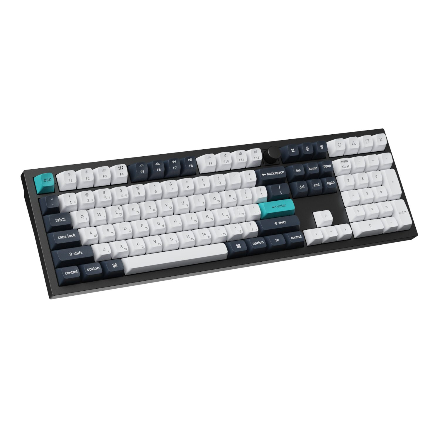 Keychron Q6 Max 100% Full Assembled Knob Red Switch Hot-Swap Gateron Jupiter RGB Wireless Keyboard - Black - Image 5