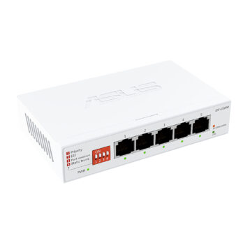 ASUS 5×2.5G Unmanaged Network Switch – White