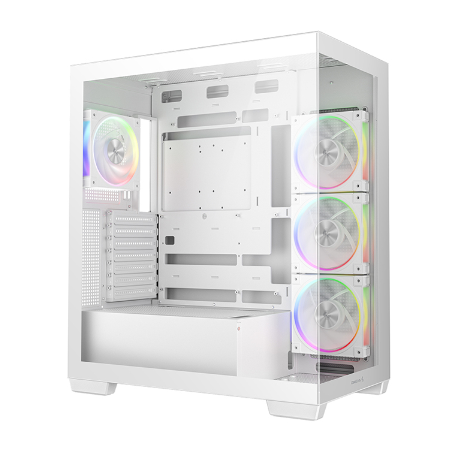 DeepCool CG580 4F V2 ARGB ATX Gaming Chassis – White - Image 2