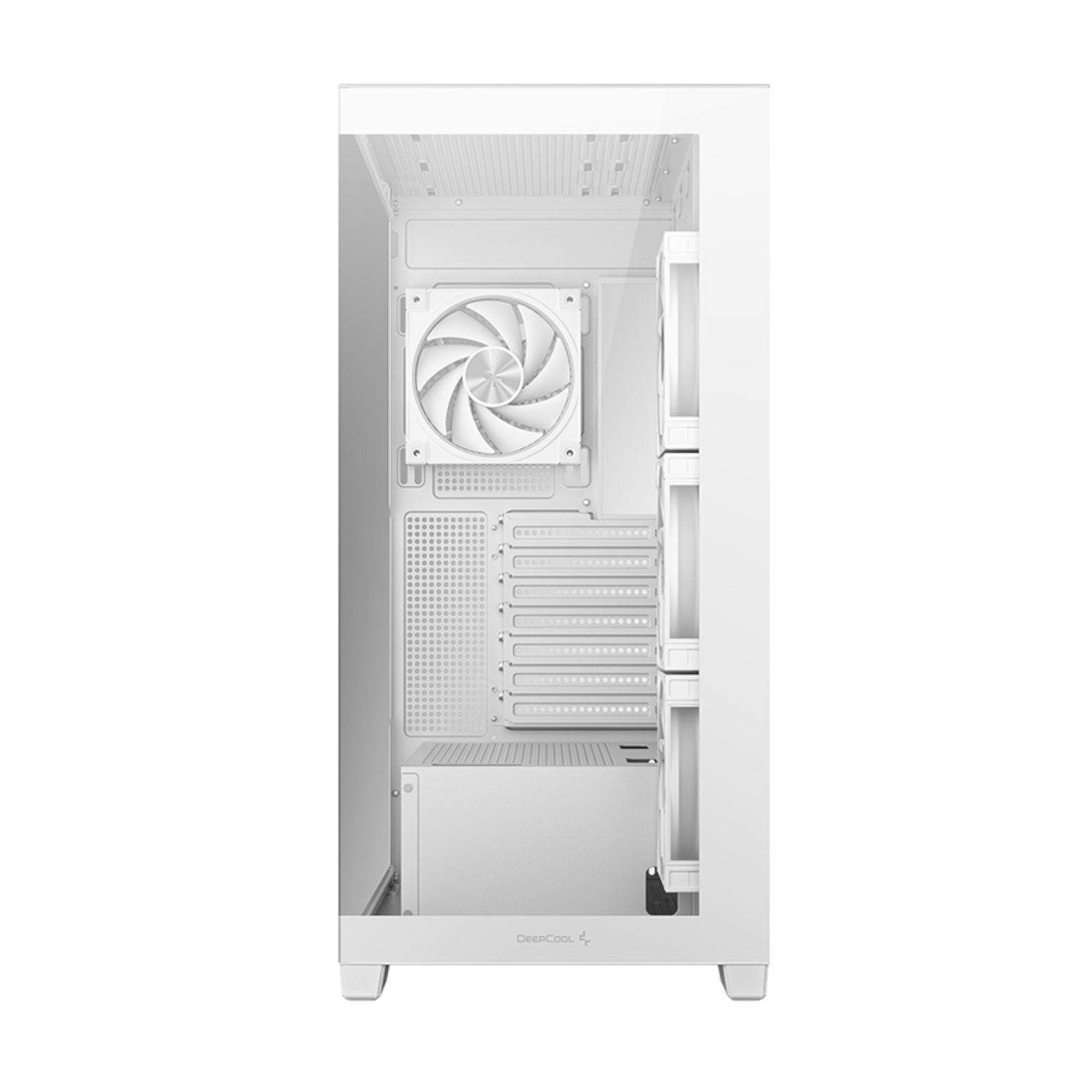 DeepCool CG580 4F V2 ARGB ATX Gaming Chassis – White - Image 3
