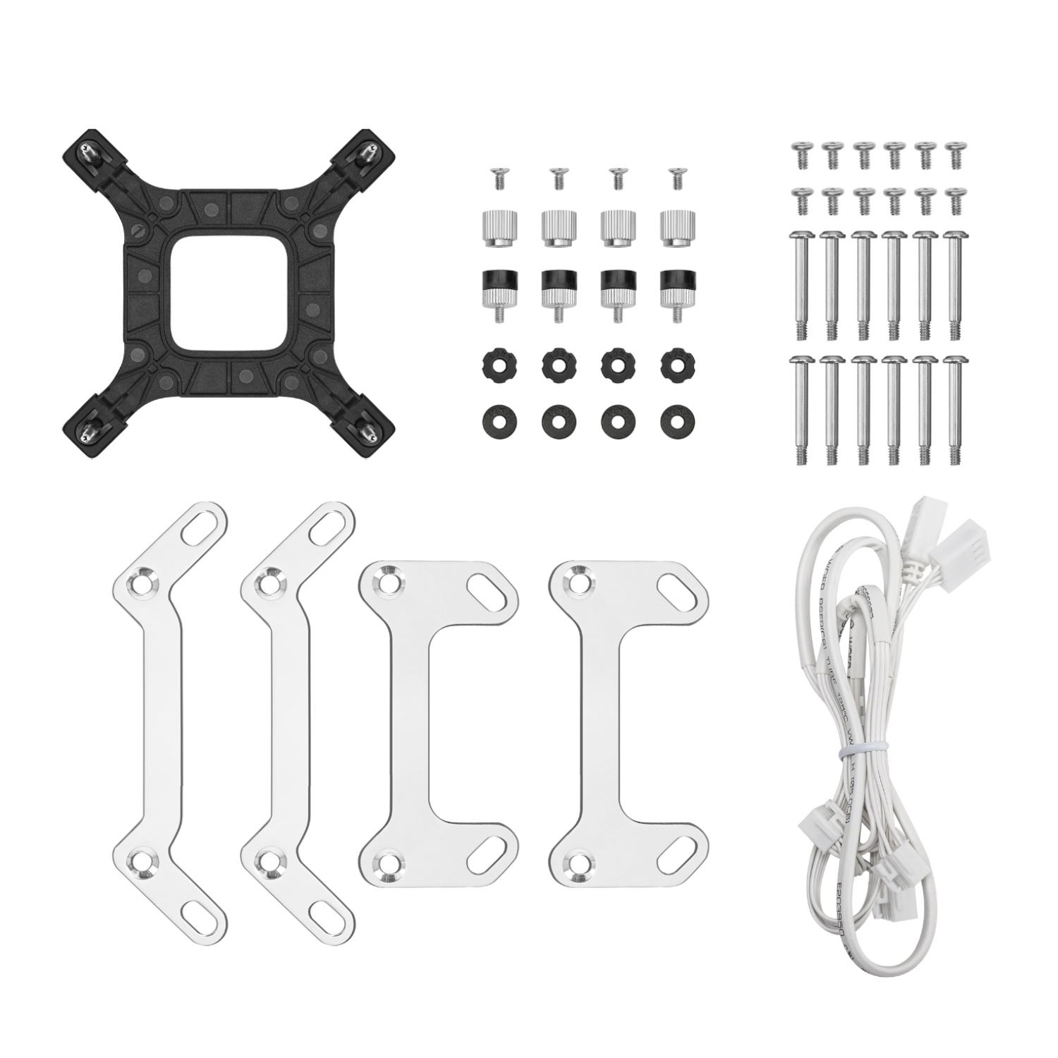 DeepCool LM360 ARGB 360mm AIO CPU Liquid Cooler - White - Image 6