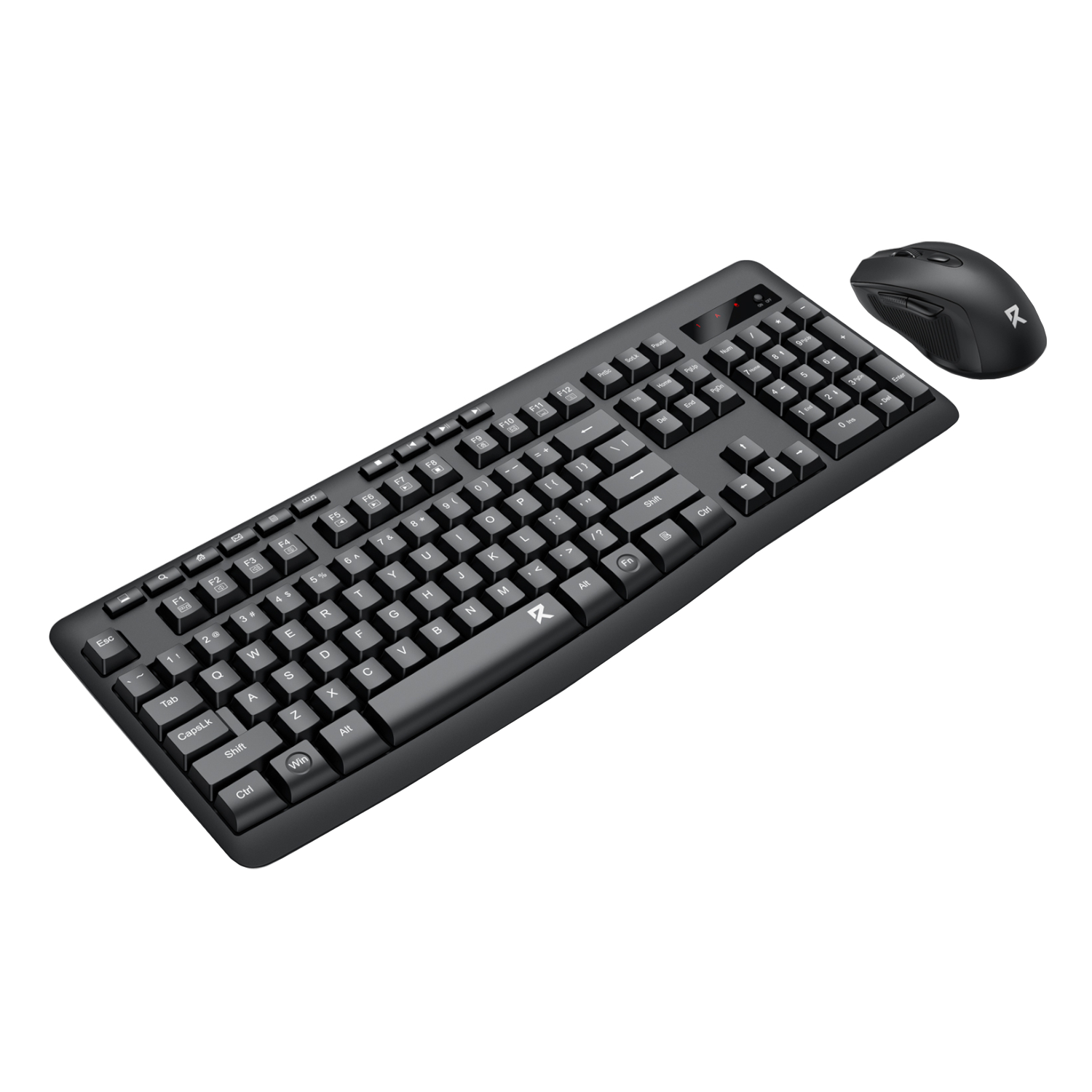 Redragon BS-7367-A Wireless Keyboard and Mouse Combo - Black - Image 2