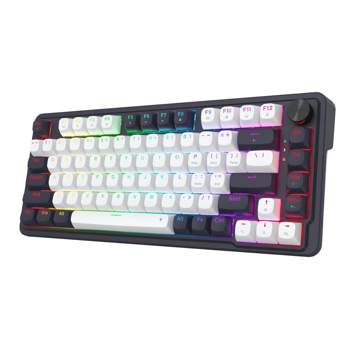 Redragon K673 UCAL 75% Magnetic Ultramag Switch Wired Keyboard - Black - Image 4