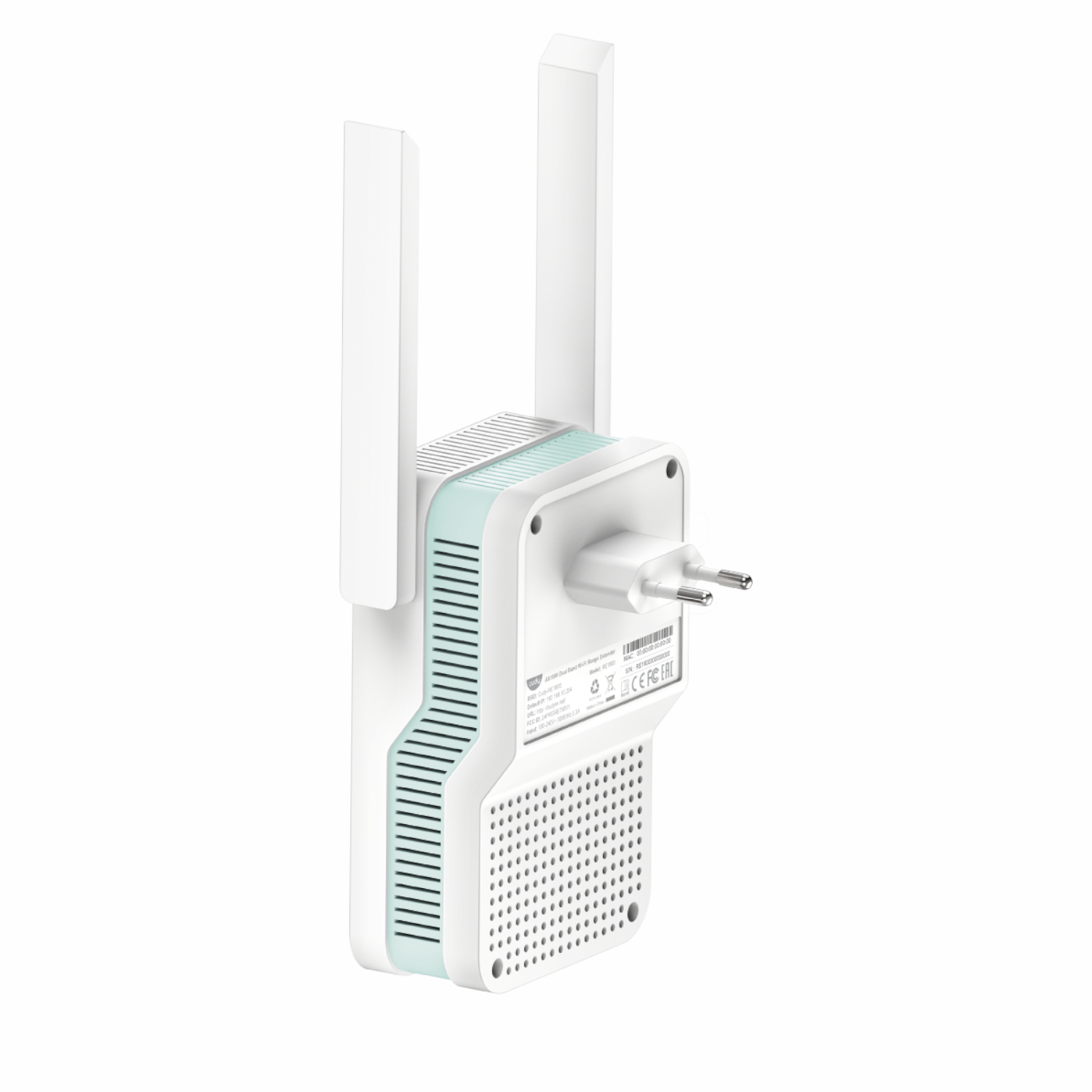 Cudy AX1500 Dual-Band Wi-Fi 6 Range Extender (Wall Plug)-White - Image 4