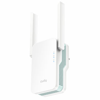 Cudy AX1500 Dual-Band Wi-Fi 6 Range Extender (Wall Plug)-White